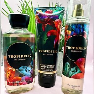 Bath and Body Works Tropidelic Body Care Collection